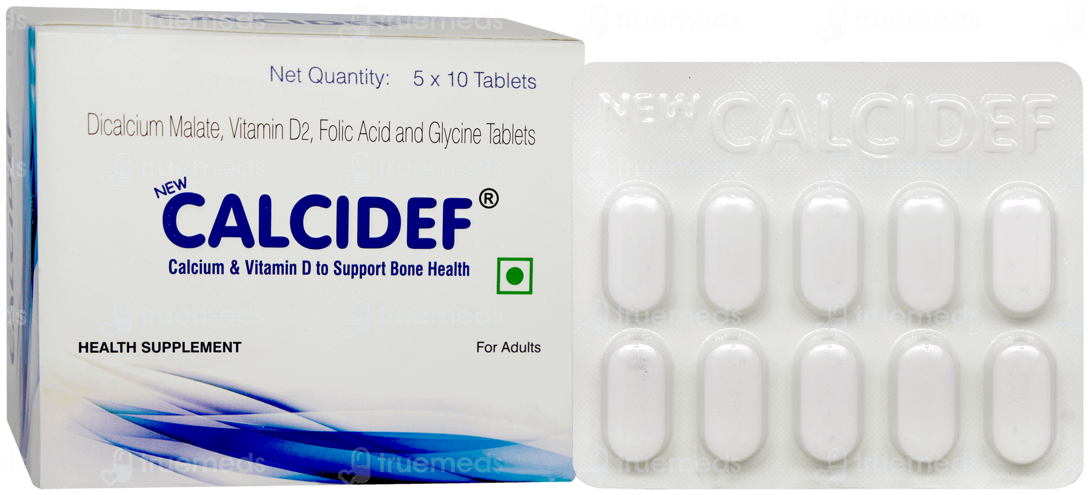 Calcidef New Tablet 10 - Uses, Side Effects, Dosage, Price | Truemeds