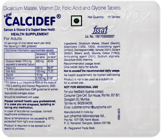 Calcidef New Tablet 10