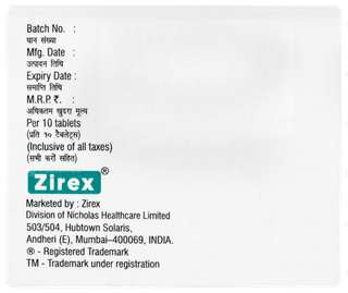 Acarone 50 Tablet 10