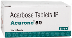 Acarone 50 Tablet 10