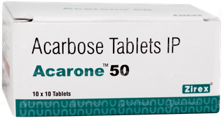 Acarone 50 Tablet 10