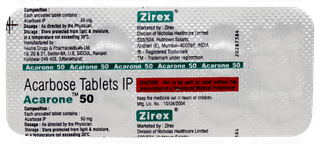 Acarone 50 Tablet 10