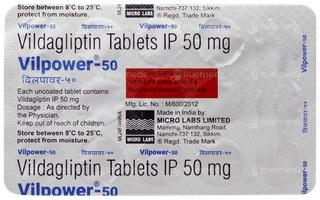 Vilpower 50 Tablet 15