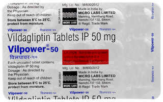 Vilpower 50 Tablet 15