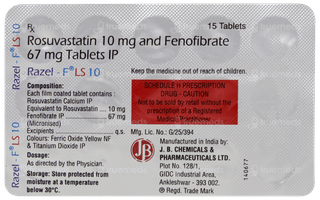 Razel F Ls 10 Tablet 15