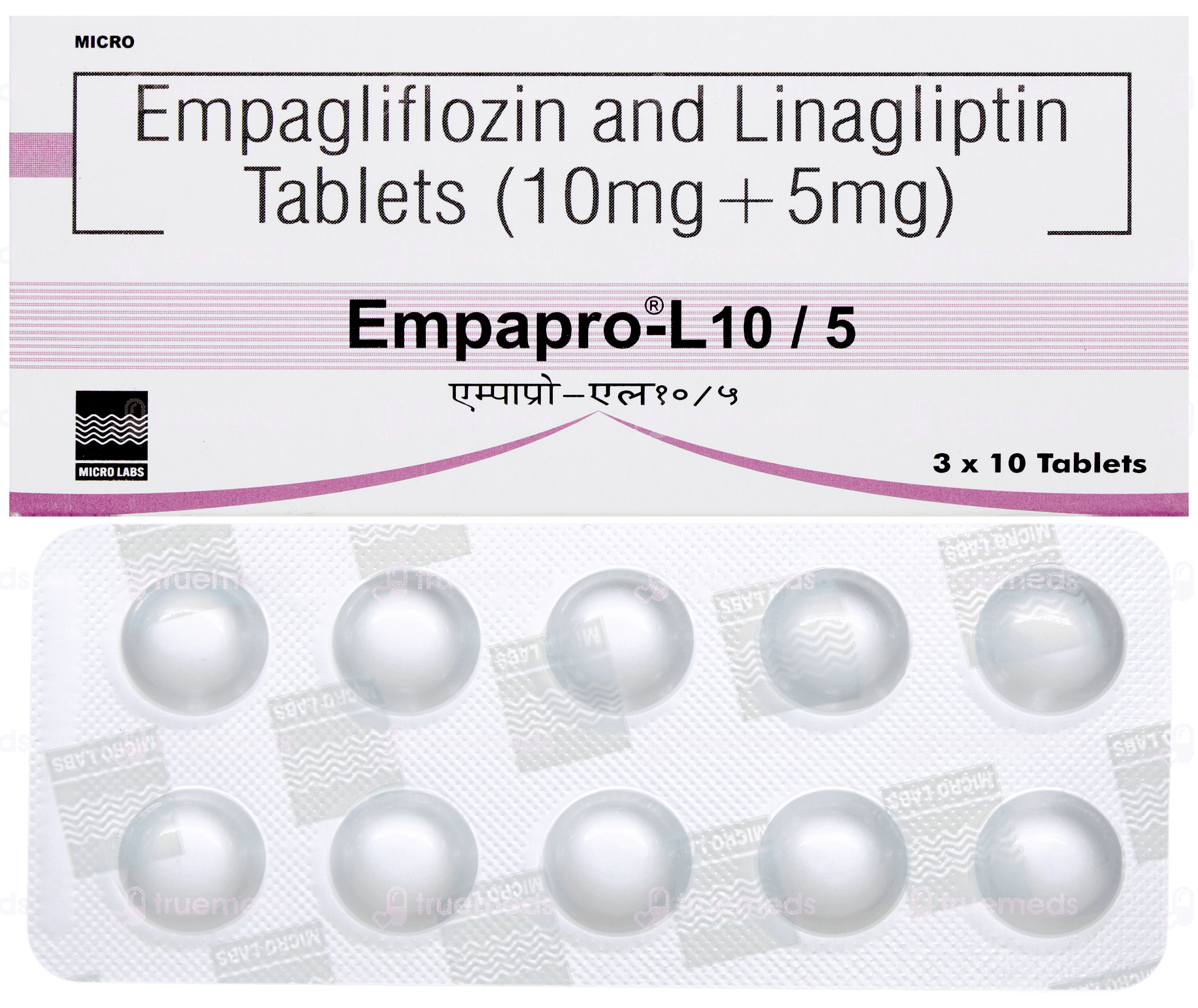 Empapro L 105 Tablet 10 - Uses, Side Effects, Dosage, Price | Truemeds