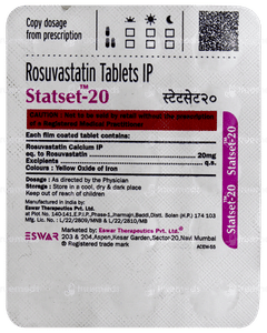 Statset 20 Tablet 15 Statset 20 Tablet 15