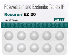 Rosuren Ez 20 Tablet 10 Rosuren Ez 20 Tablet 10