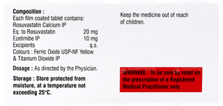 Rosuren Ez 20 Tablet 10