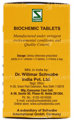 Dr Willmar Schwabe Magnesium Phosphoricum 12X Biochemic Tablet 25Gm