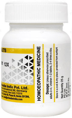 Dr Willmar Schwabe Magnesium Phosphoricum 12X Biochemic Tablet 25Gm