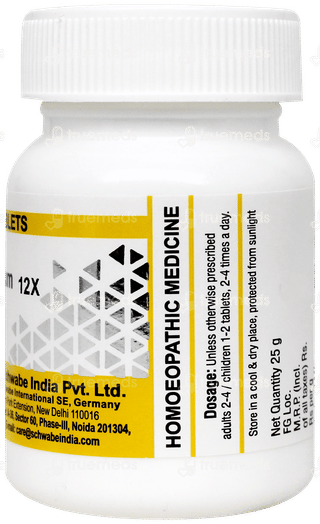 Dr Willmar Schwabe Magnesium Phosphoricum 12X Biochemic Tablet 25Gm