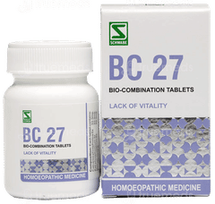 Dr Willmar Schwabe Bio Combination Bc 27 Tablet 25gm