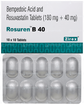 Rosuren B 40 Tablet 10