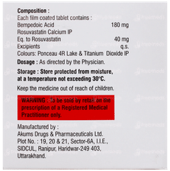 Rosuren B 40 Tablet 10 Rosuren B 40 Tablet 10