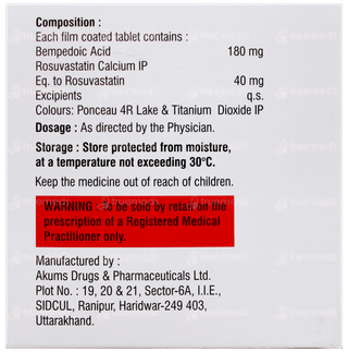 Rosuren B 40 Tablet 10