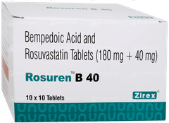 Rosuren B 40 Tablet 10 Rosuren B 40 Tablet 10