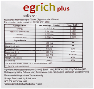 Egrich Plus Tablet 10