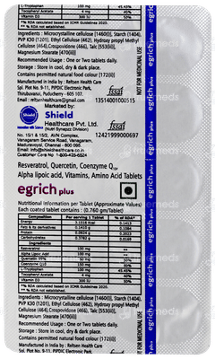Egrich Plus Tablet 10