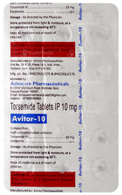 Avitor 10 Tablet 15 Avitor 10 Tablet 15