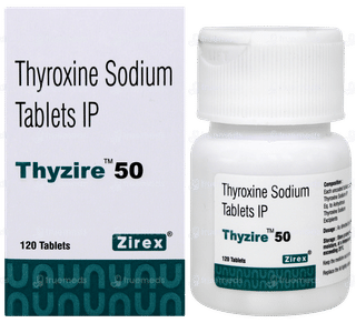 Thyzire 50 Tablet 120
