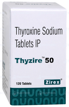 Thyzire 50 Tablet 120