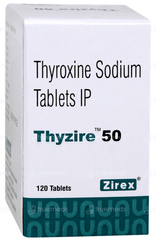 Thyzire 50 Tablet 120