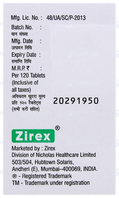 Thyzire 75 Tablet 120