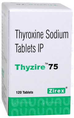Thyzire 75 Tablet 120