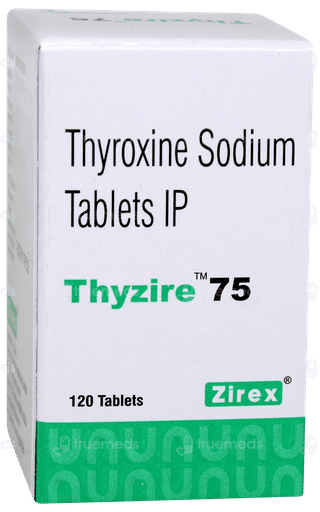 Thyzire 75 Tablet 120