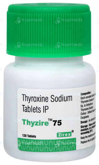 Thyzire 75 Tablet 120