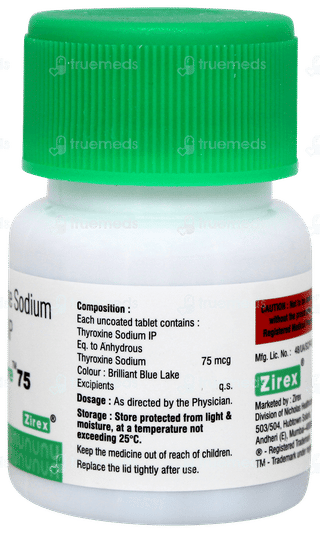 Thyzire 75 Tablet 120