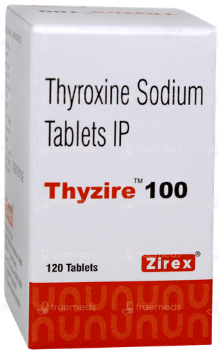 Thyzire 100 Tablet 120
