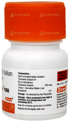 Thyzire 100 Tablet 120