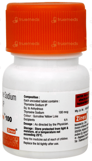 Thyzire 100 Tablet 120