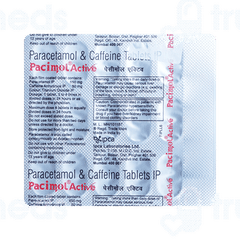 Pacimol Active Tablet 15