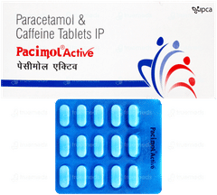 Pacimol Active Tablet 15