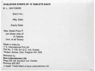 Pacimol Active Tablet 15