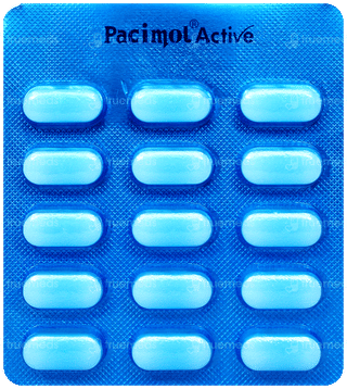 Pacimol Active Tablet 15