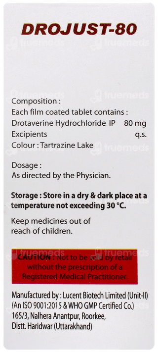 Drojust 80 Tablet 10