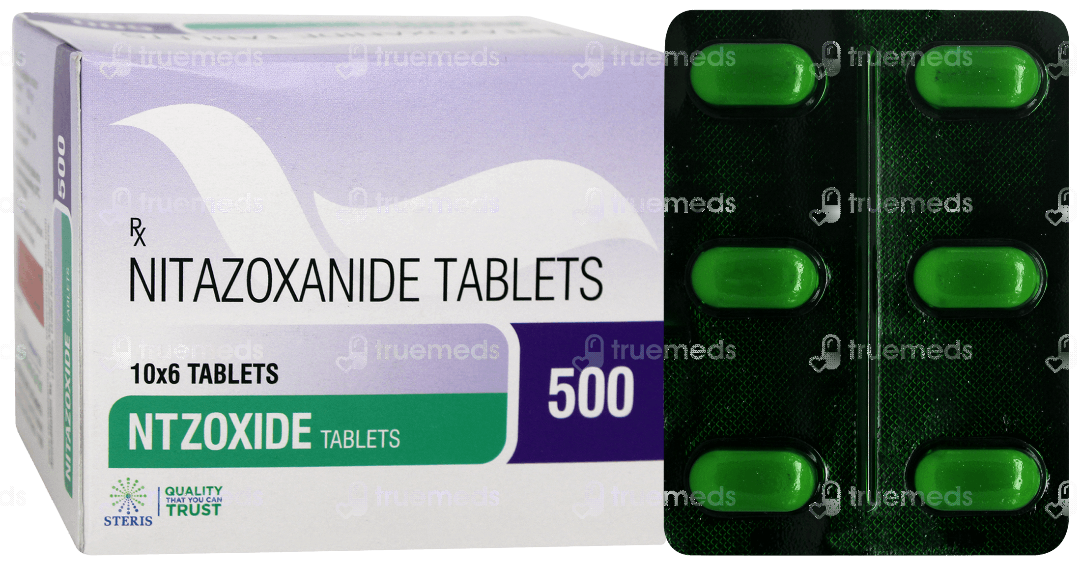 Nitazoxide 500 MG | Order Nitazoxide 500 MG Tablet Online at Truemeds