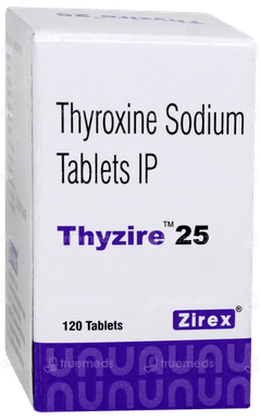 Thyzire 25 Tablet 120