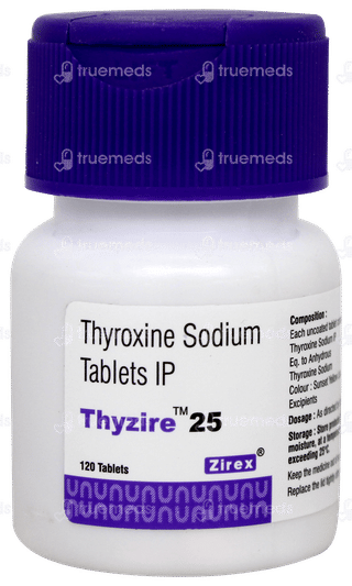 Thyzire 25 Tablet 120