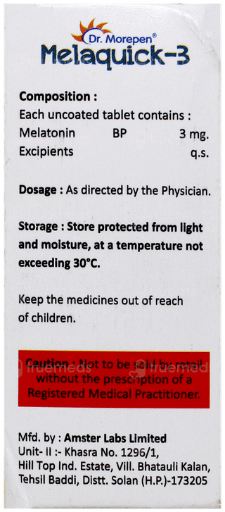 Melaquick 3 Tablet 10