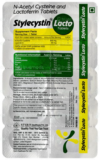 Stylecystin Lacto Tablet 10