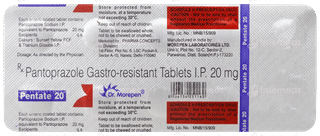 Pentate 20 Tablet 10