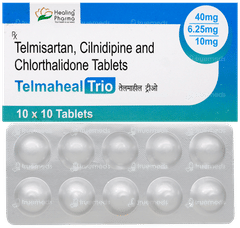 Telmaheal Trio Tablet 10