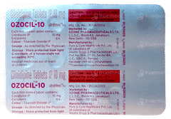 Ozocil 10 Tablet 15 Ozocil 10 Tablet 15