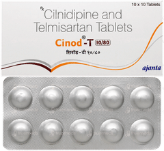 Cinod T 10/80 Tablet 10