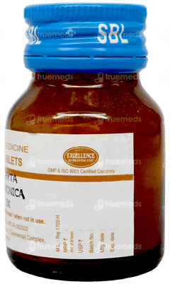 Sbl Baryta Carbonica 3x Trituration Tablet 25gm